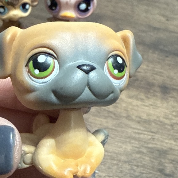 Hasbro LPS Littlest Pet Shop Animal Lot/9 Ostrich Owl Hedgehog Bird Monkey Dog - Picture 13 of 16